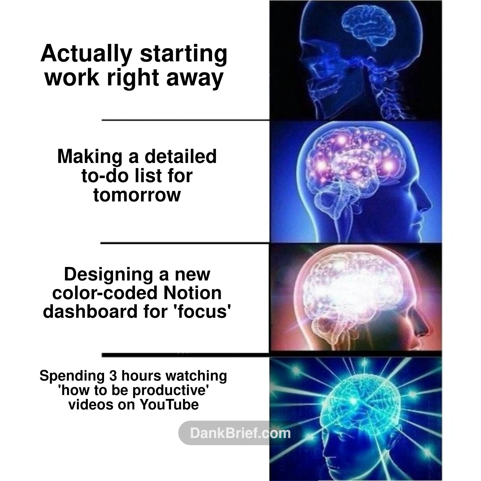 My Brain Expanding While 'Working'