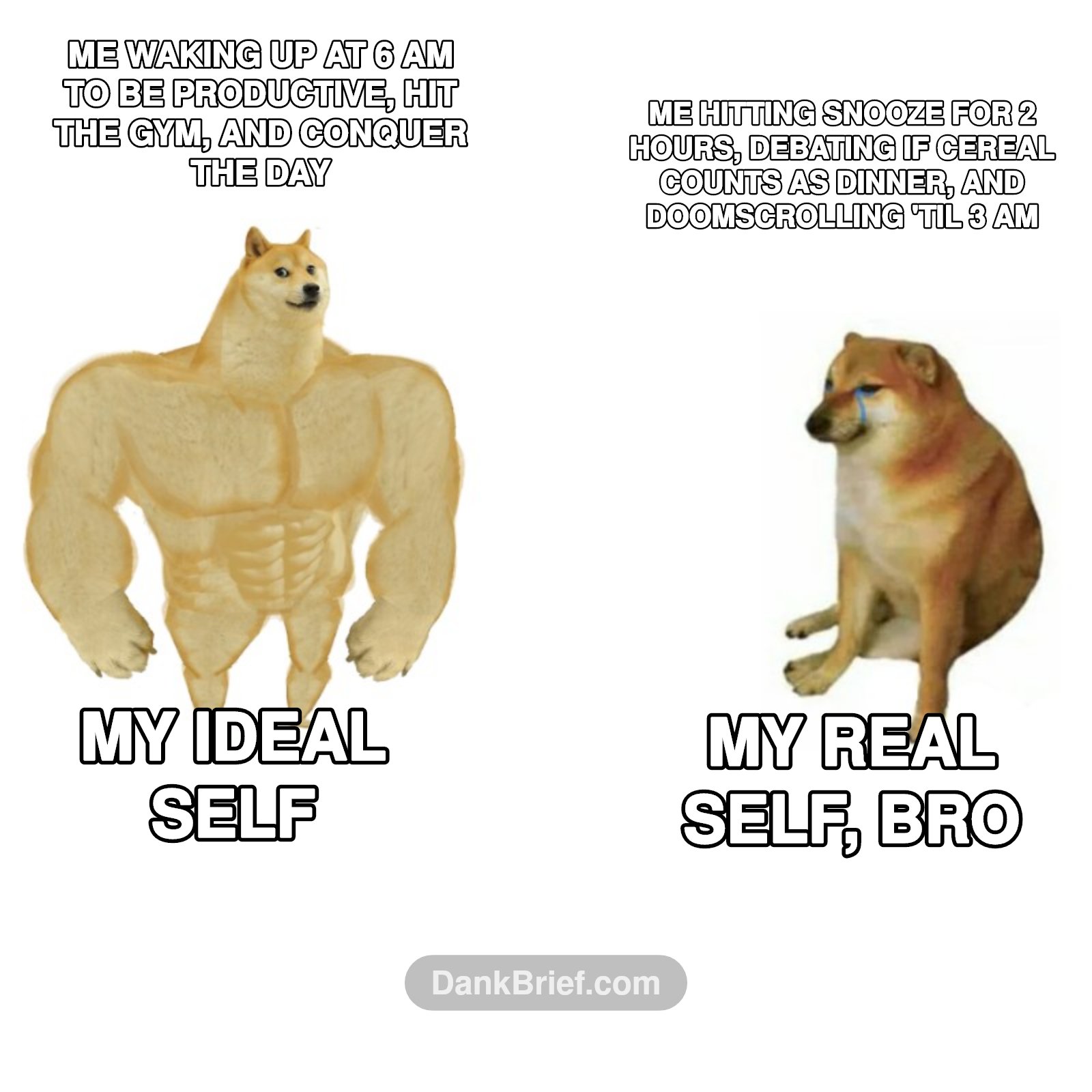 Me vs. The Me I Tell People About