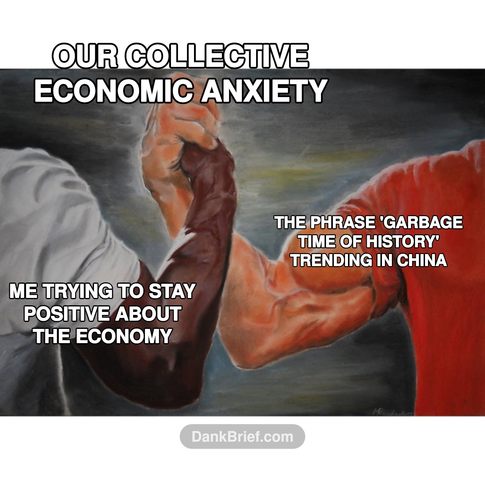 When the vibes are just... 'garbage time'