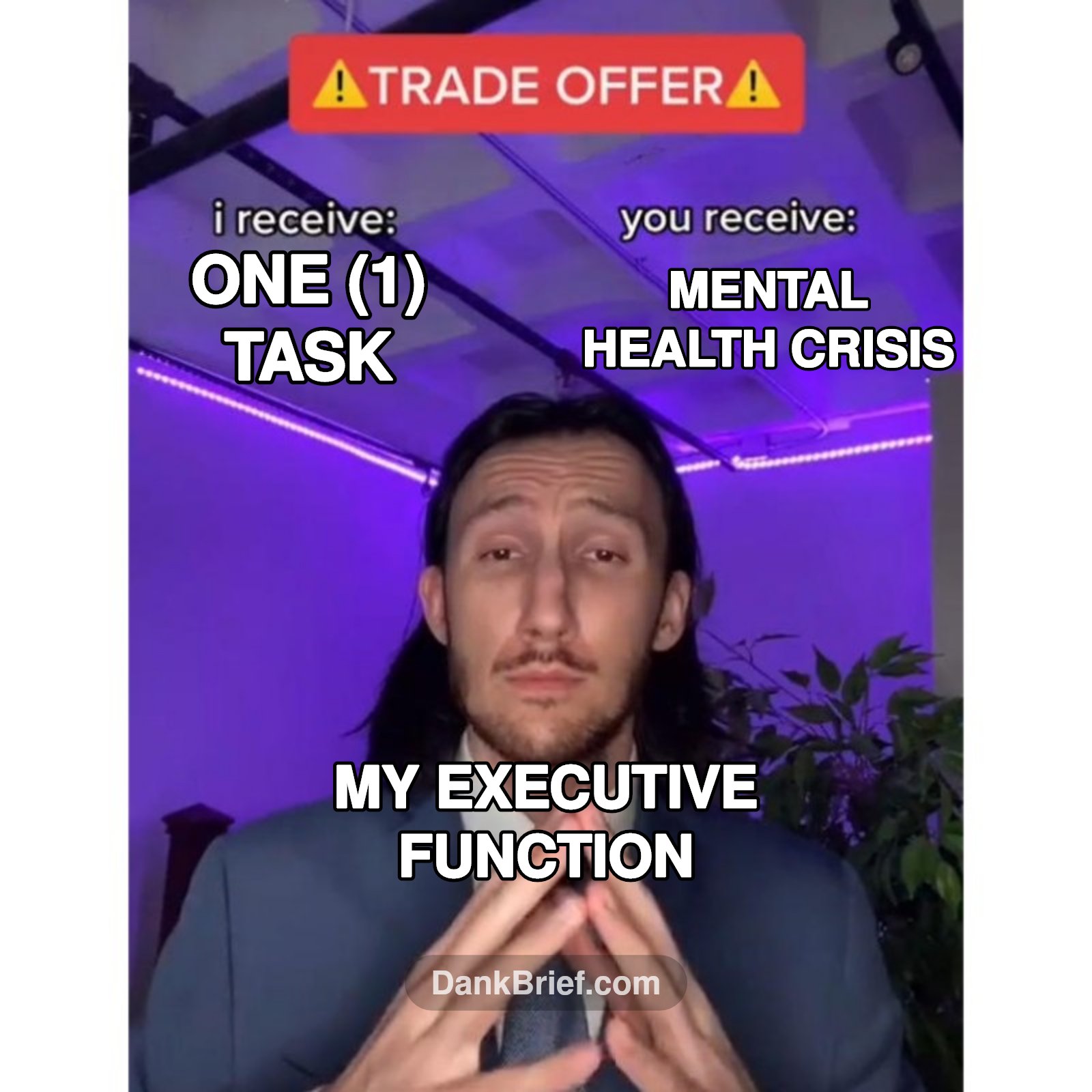 Fair trade, bro