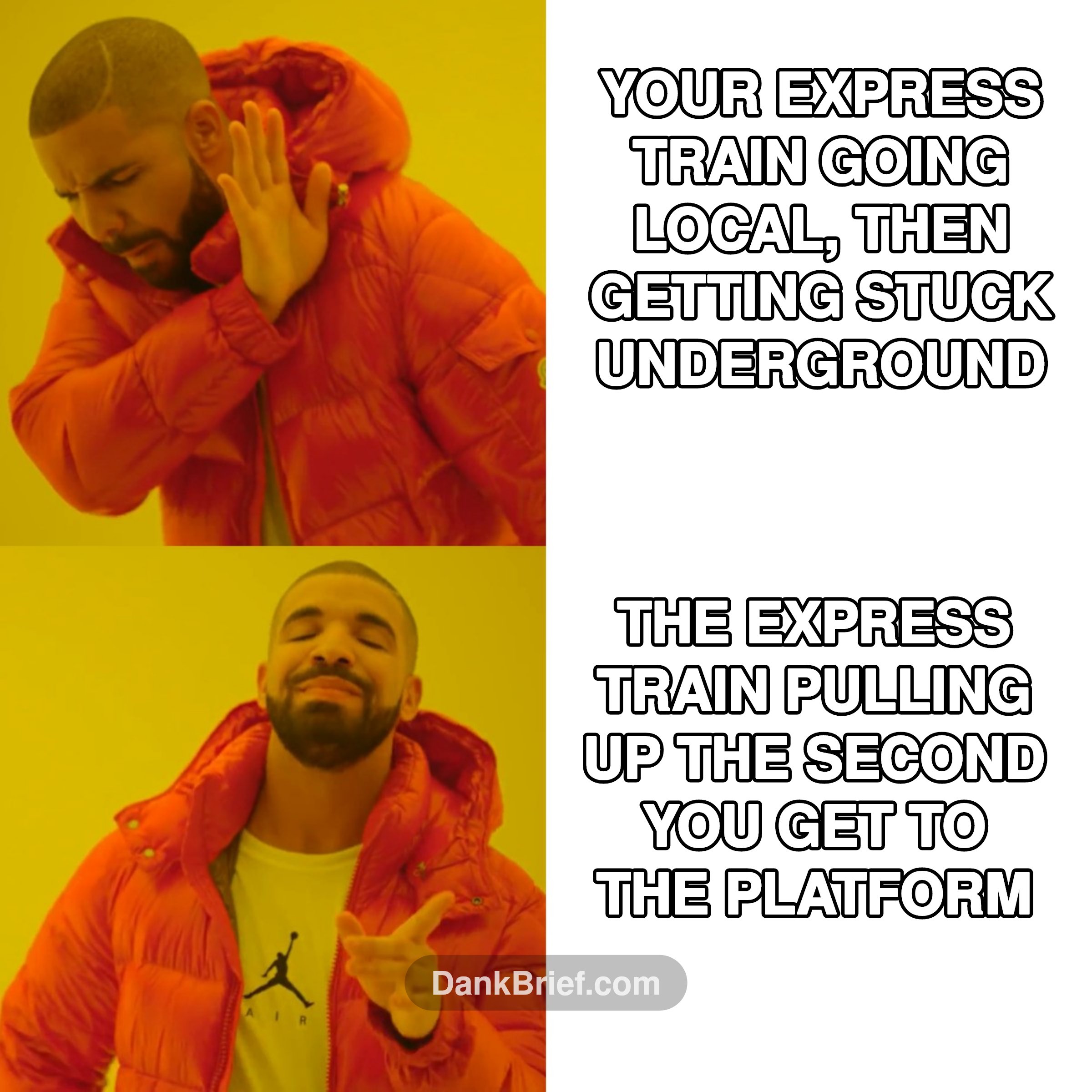 NYC subway struggles are too real, bro