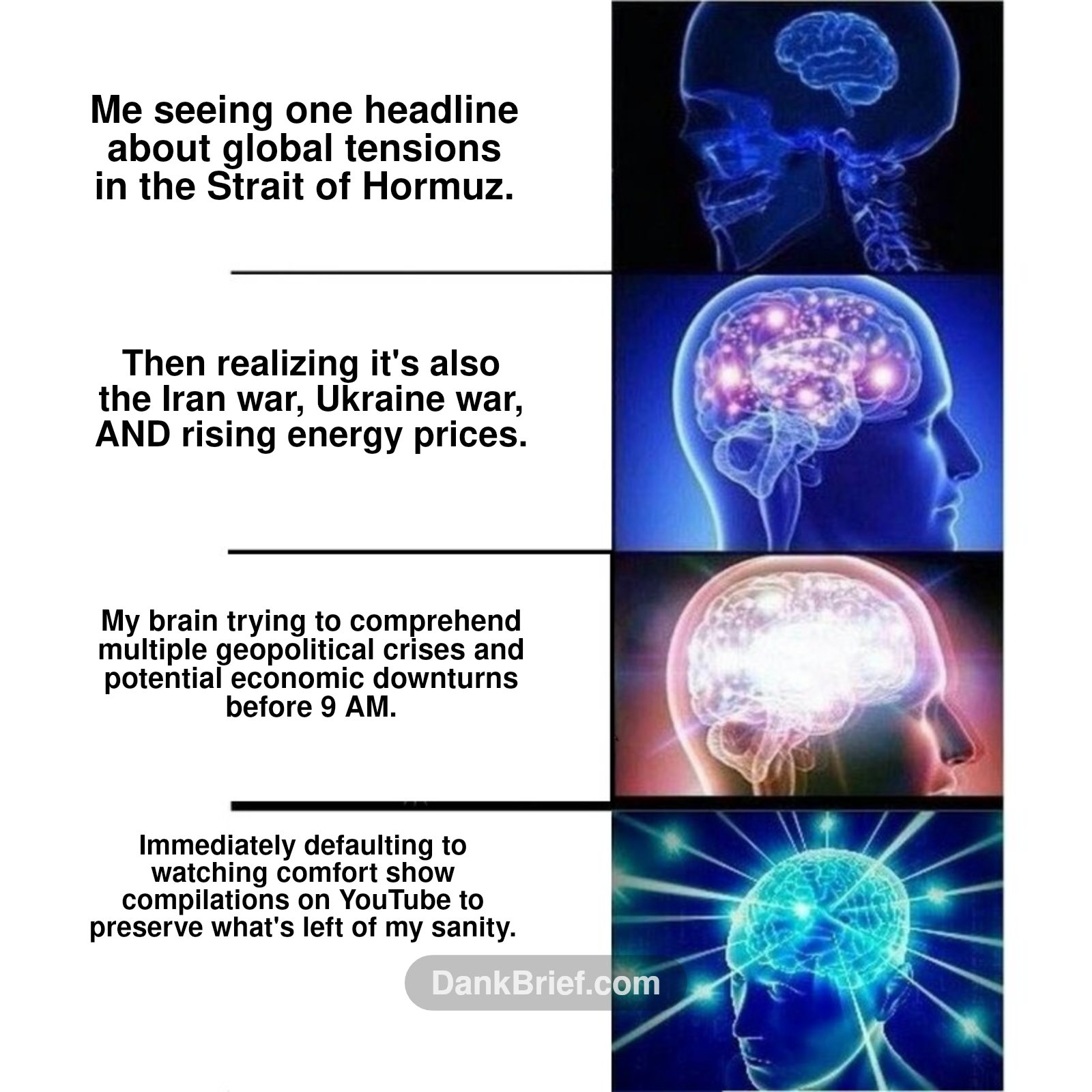 My brain trying to process the news cycle lately...
