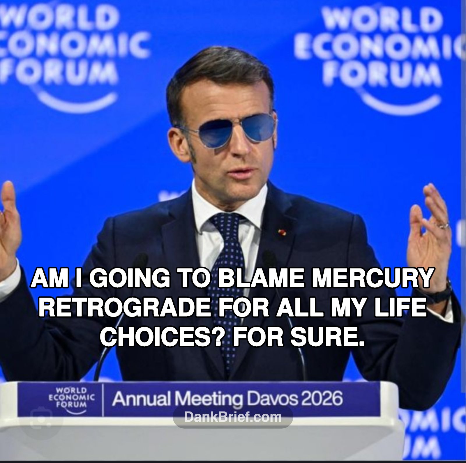 It's the only logical explanation, bro.