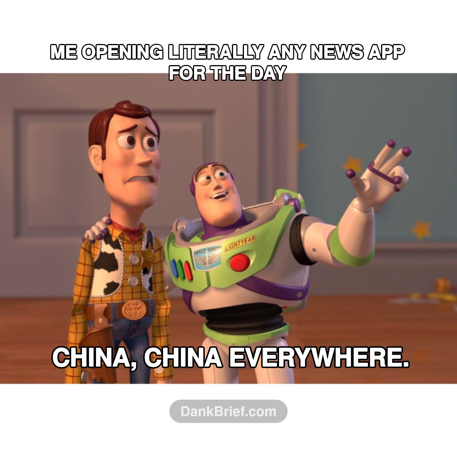 POV: Your news feed is just 'China did what now?'