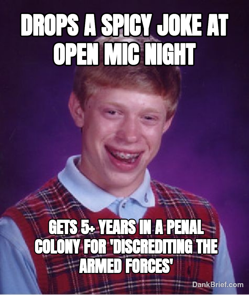 When the mic drop is actually a prison drop.
