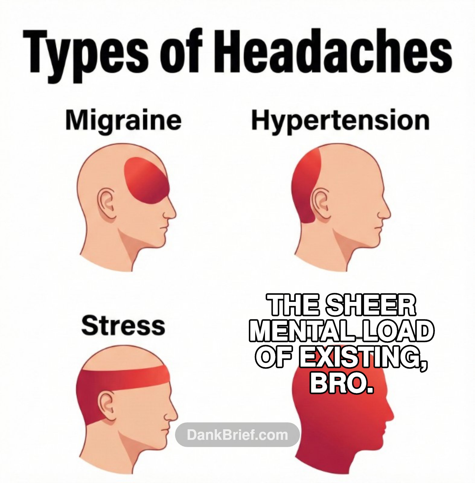My brain cells are on strike, bro.