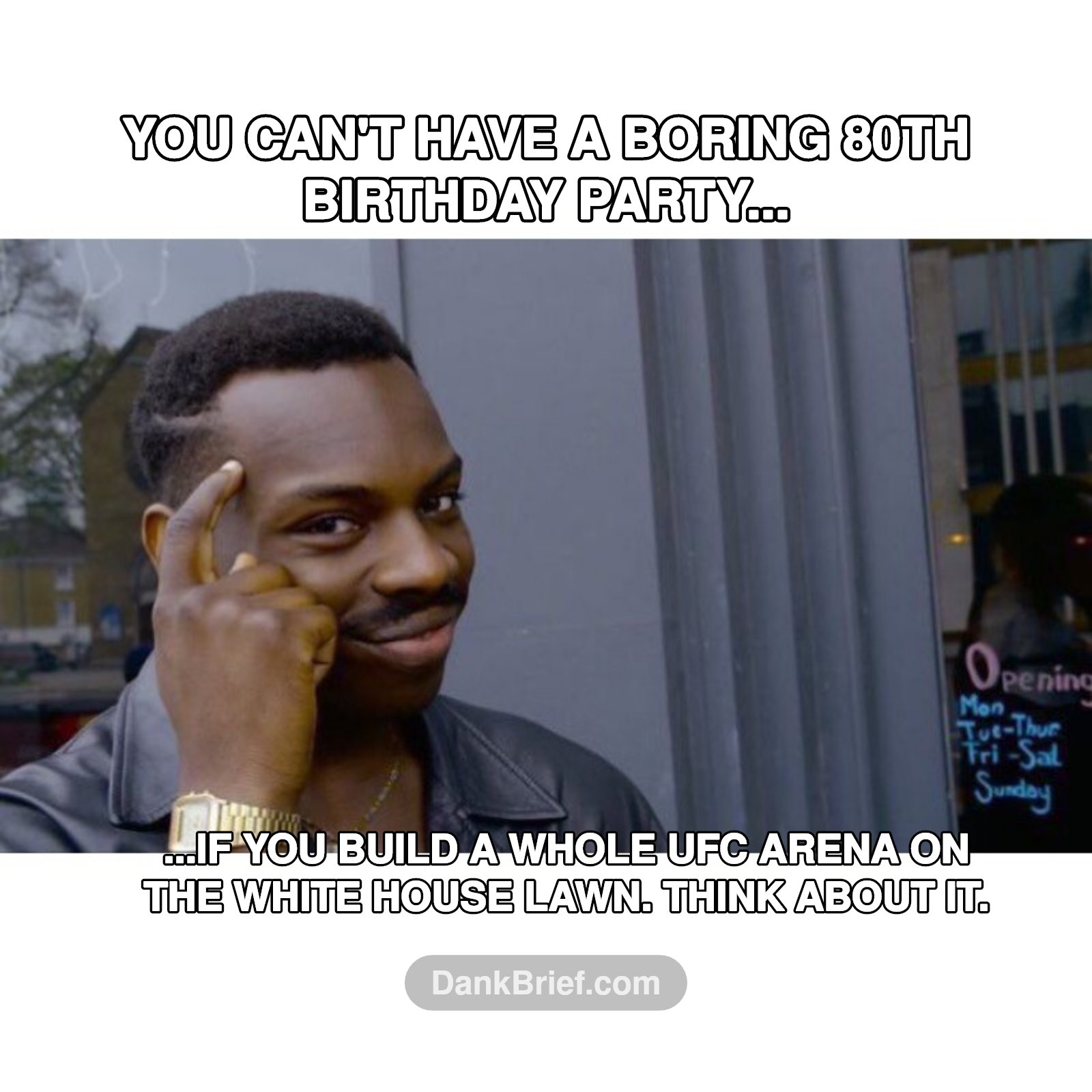 Presidential Birthday Bash or Ultimate Fighting Championship?