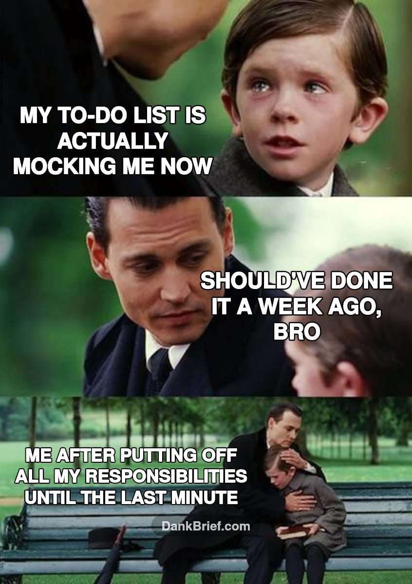 Me vs. My Responsibilities, a Saga