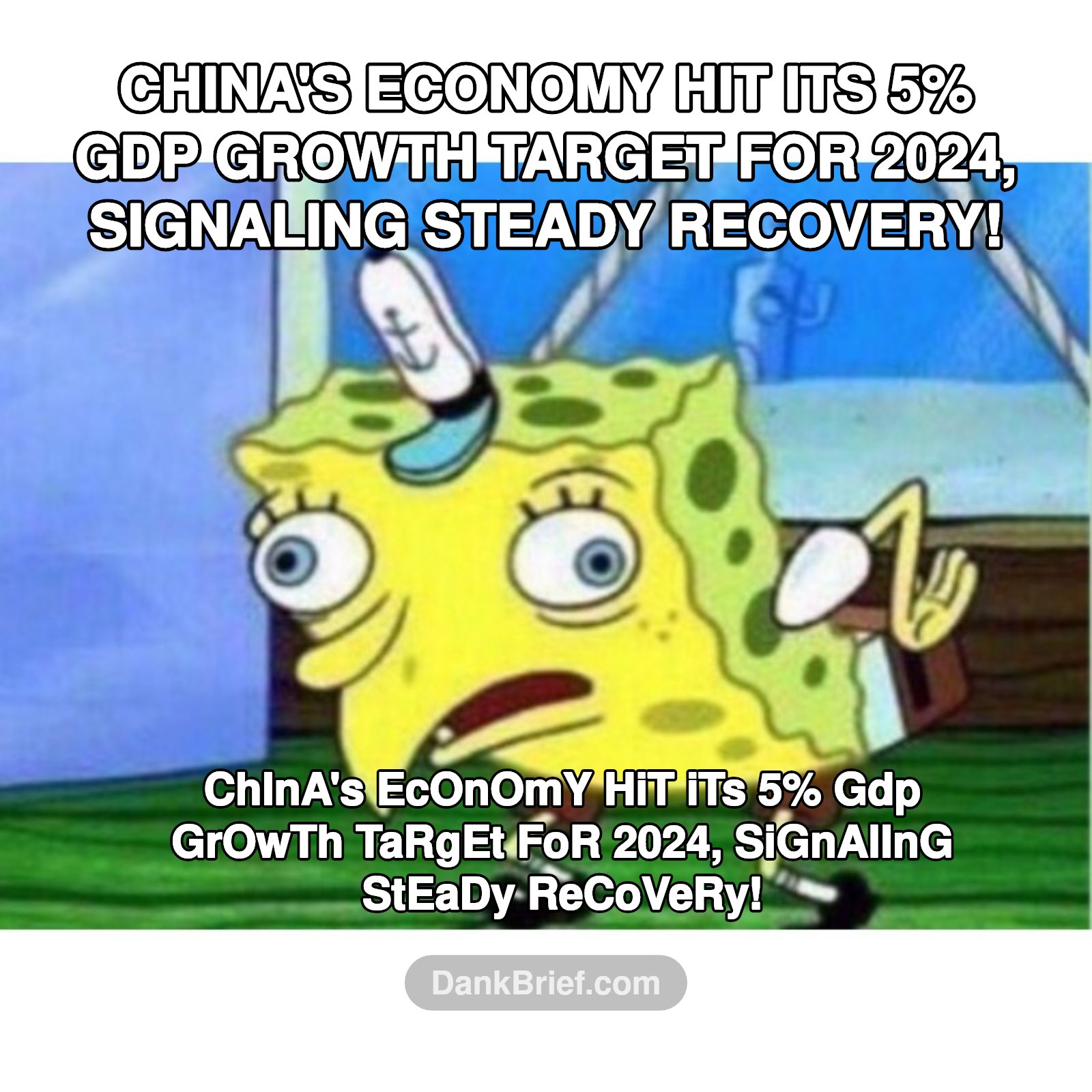 Me when the GDP hits different (but not *that* different)
