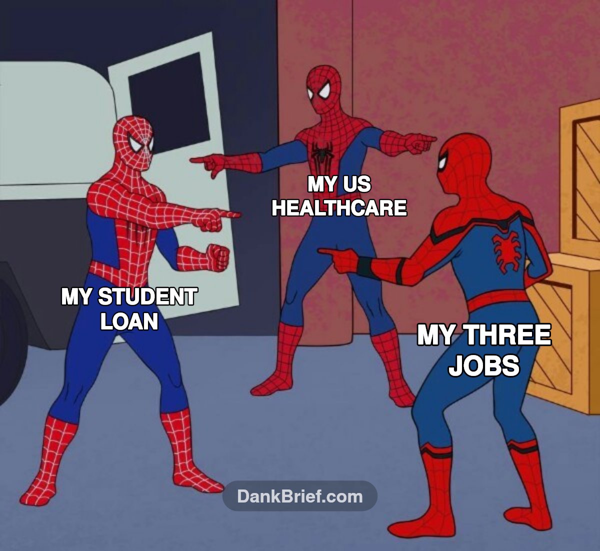 POV: Living that American dream, bro
