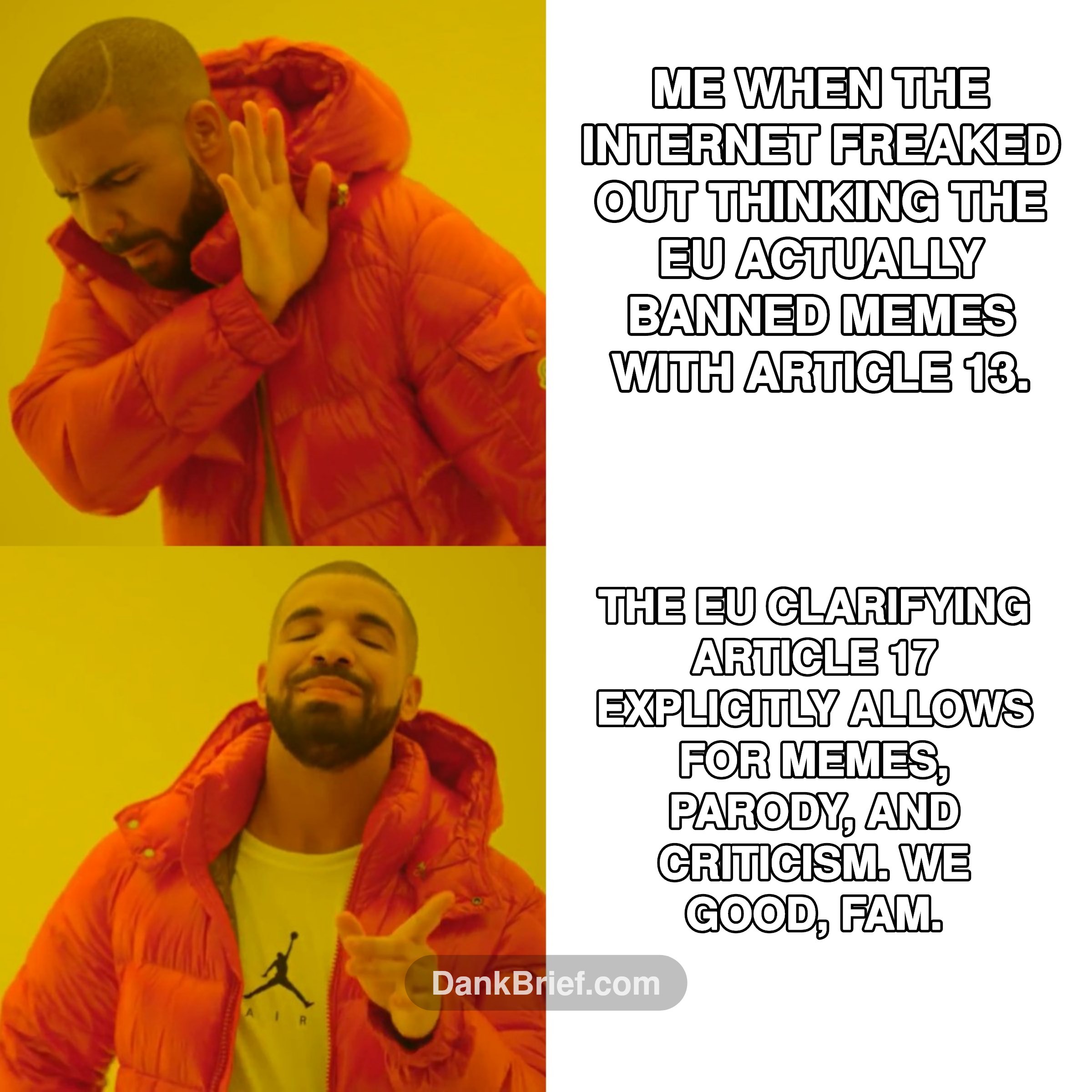 POV: You survived the Great EU Meme Scare of 2019