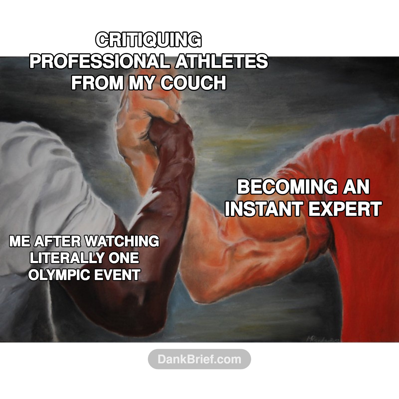 My Olympic-level sports analysis