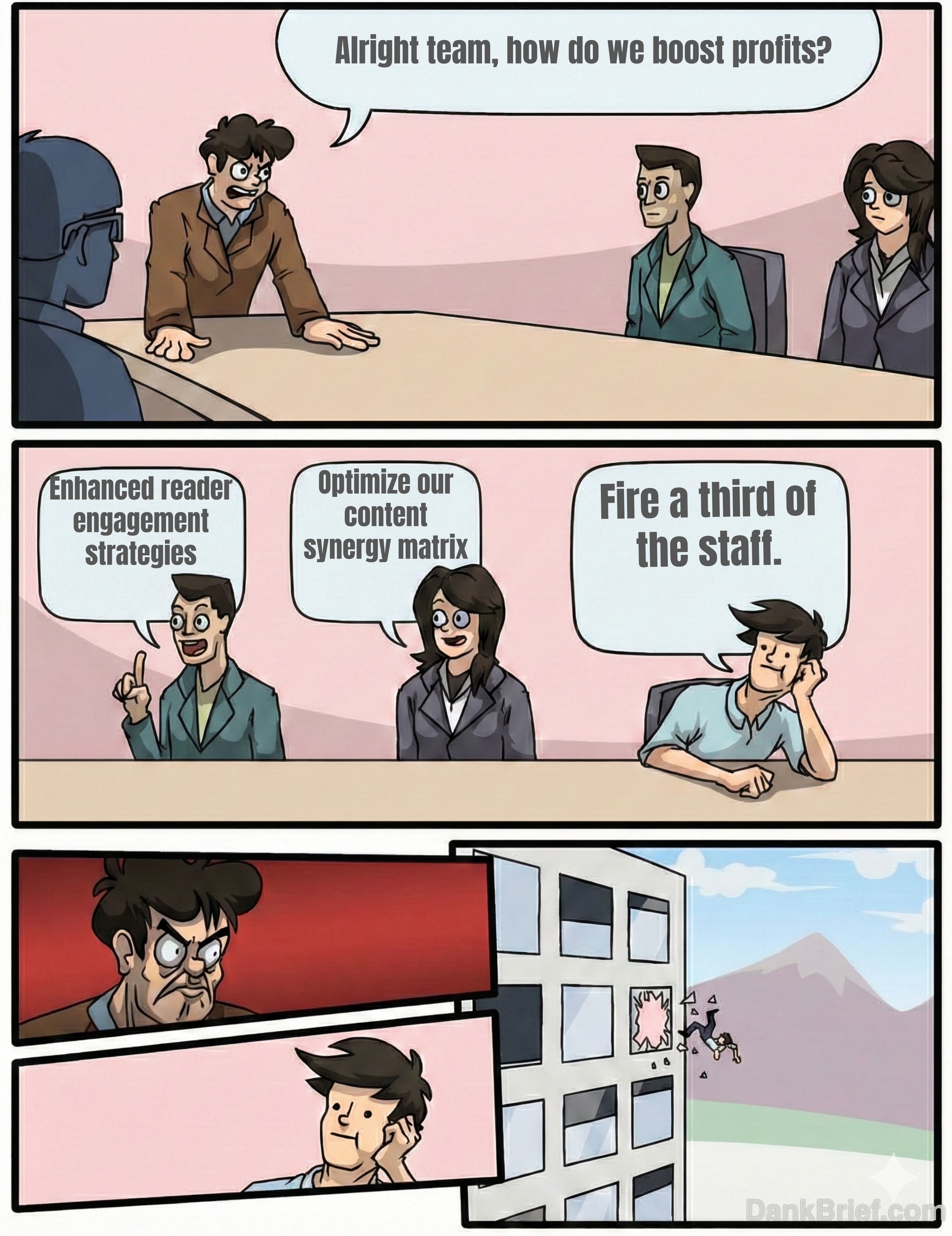 The Washington Post Board Meeting, Circa Yesterday.