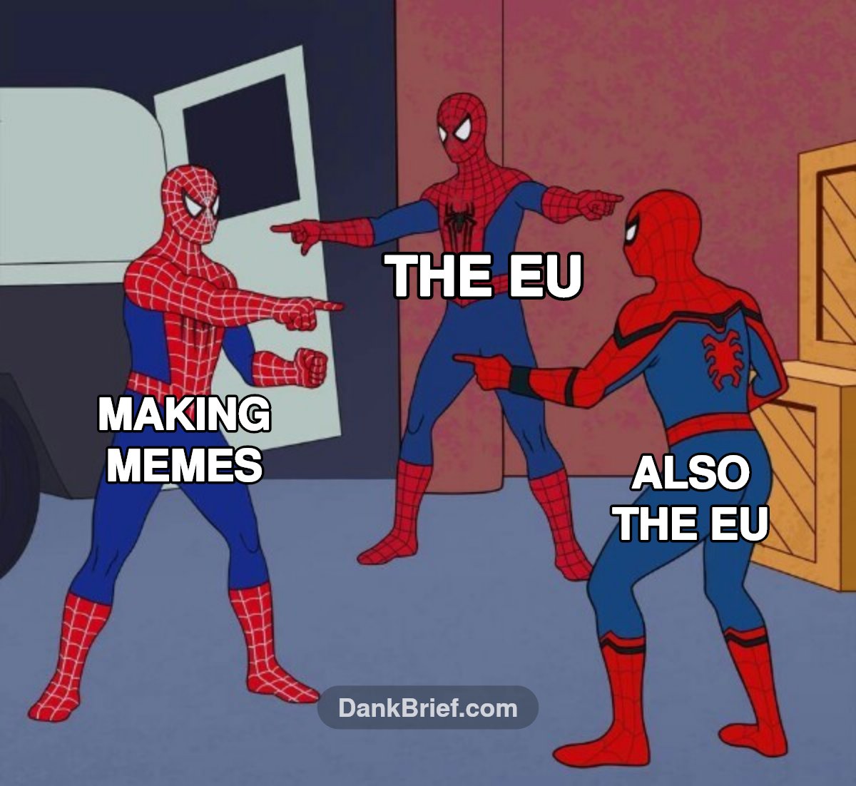 POV: The EU tries to regulate internet culture again. #EU #MemeBan #Article17...