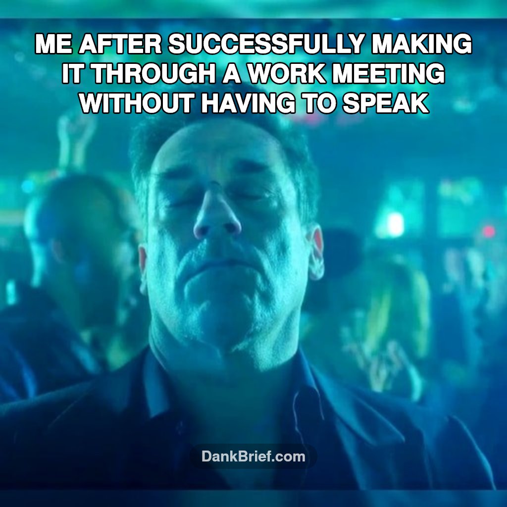 The silent victory dance. You know the one.