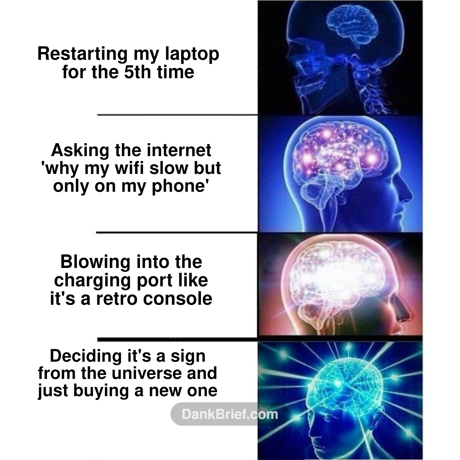 My tech support journey, every single time