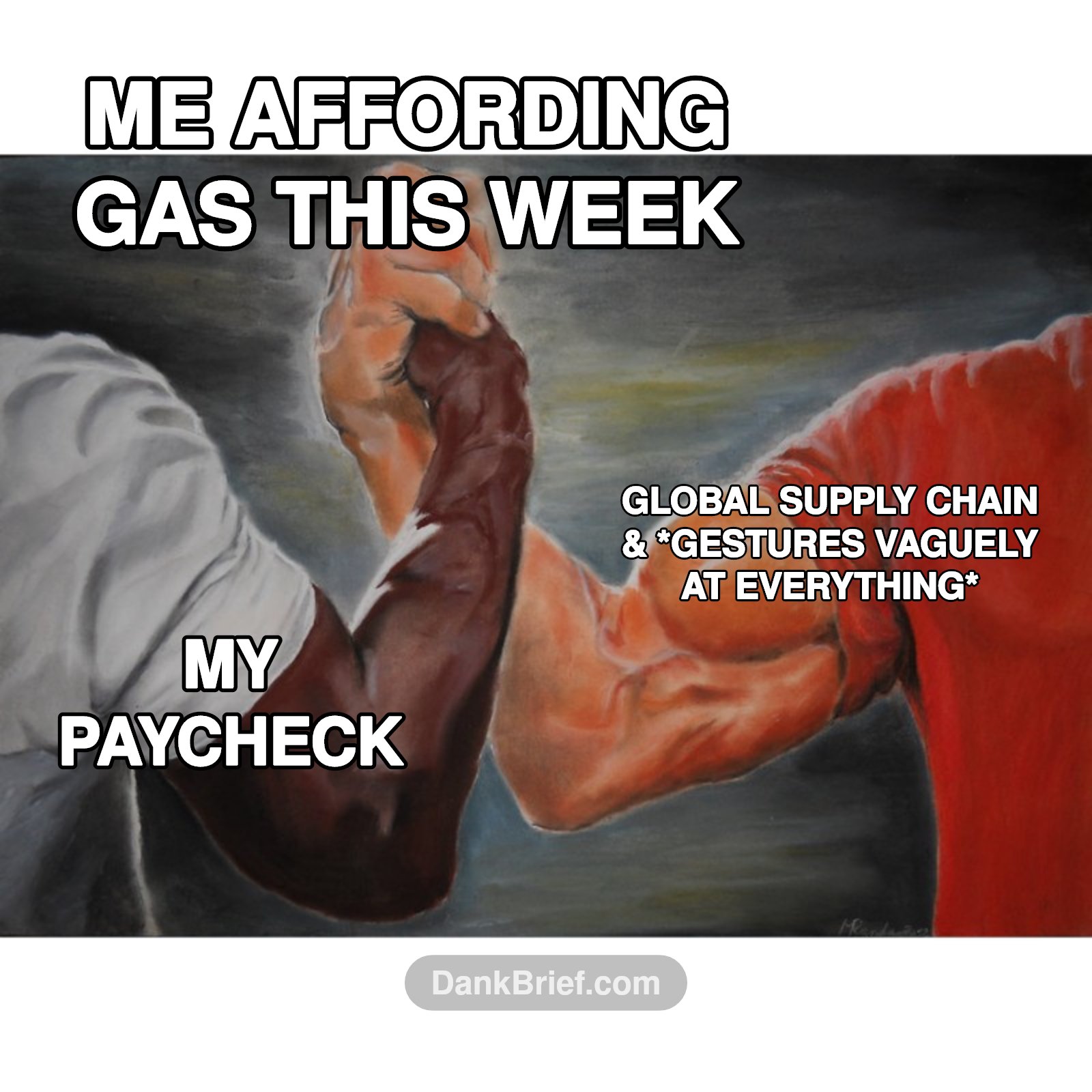 Me, my wallet, and the global economy, every single time. 😭