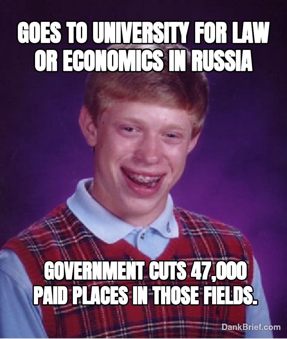 TFW you chose the wrong major in Russia