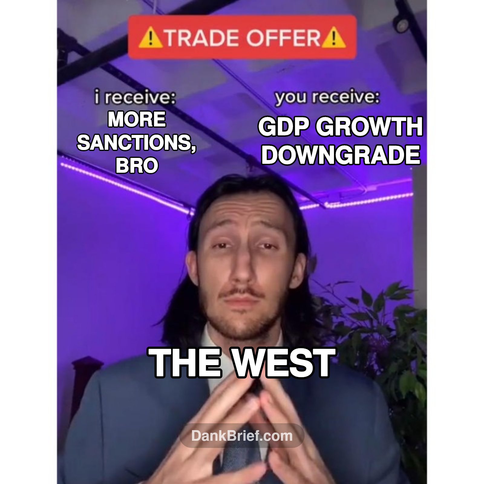 POV: Russia's economic outlook for 2026 just dropped. Real AF.