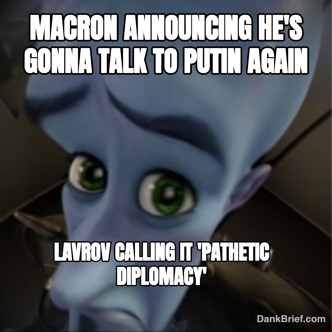 When the 'diplomacy' is just not hitting different