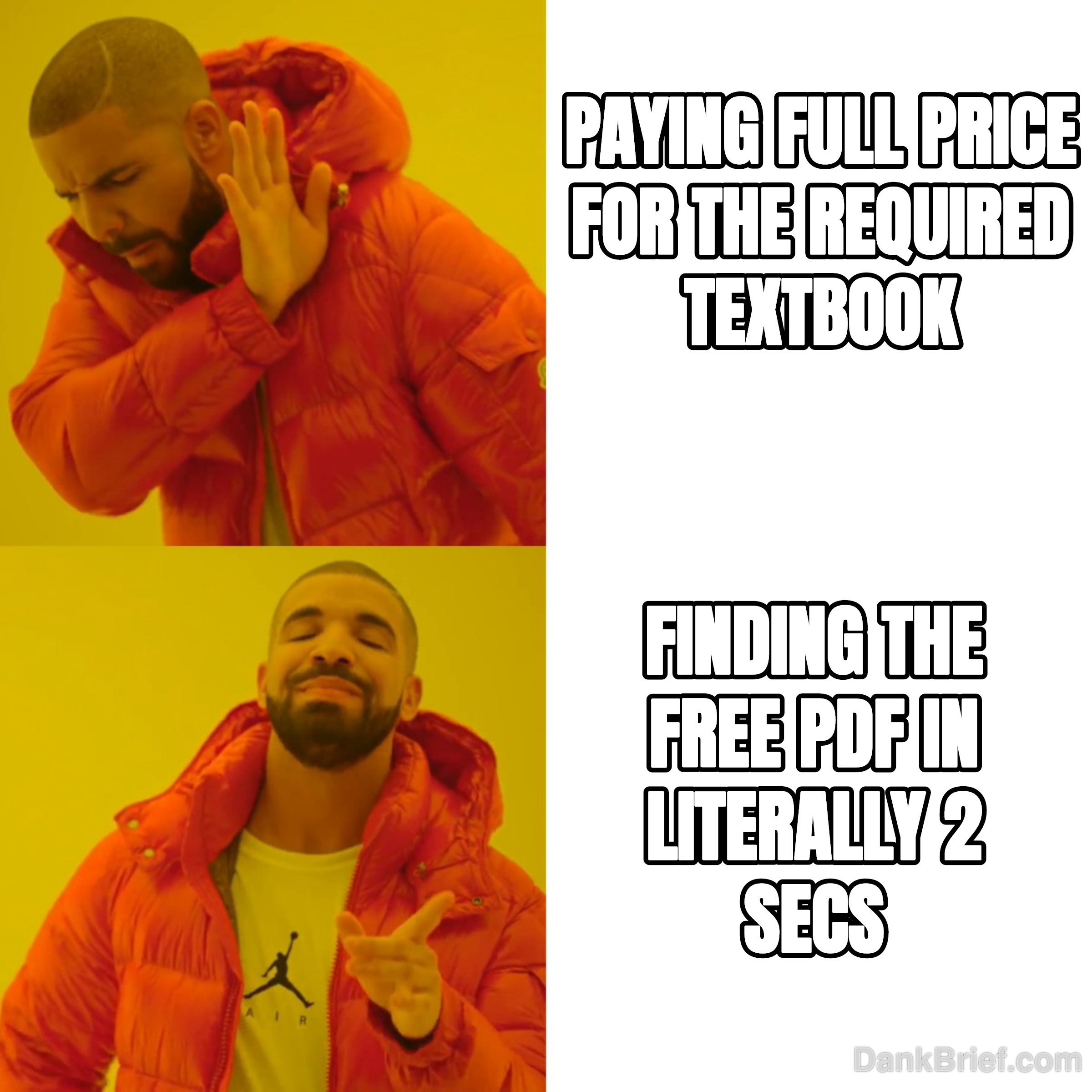 My bank account is safe... for now