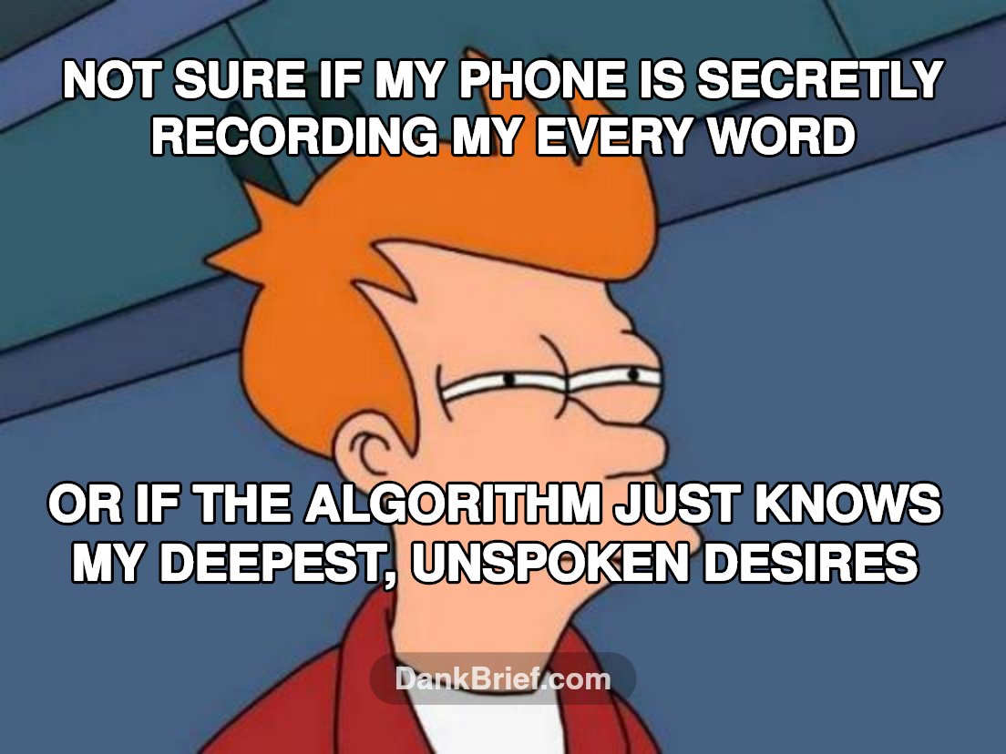 Is it a conspiracy or just my brain?