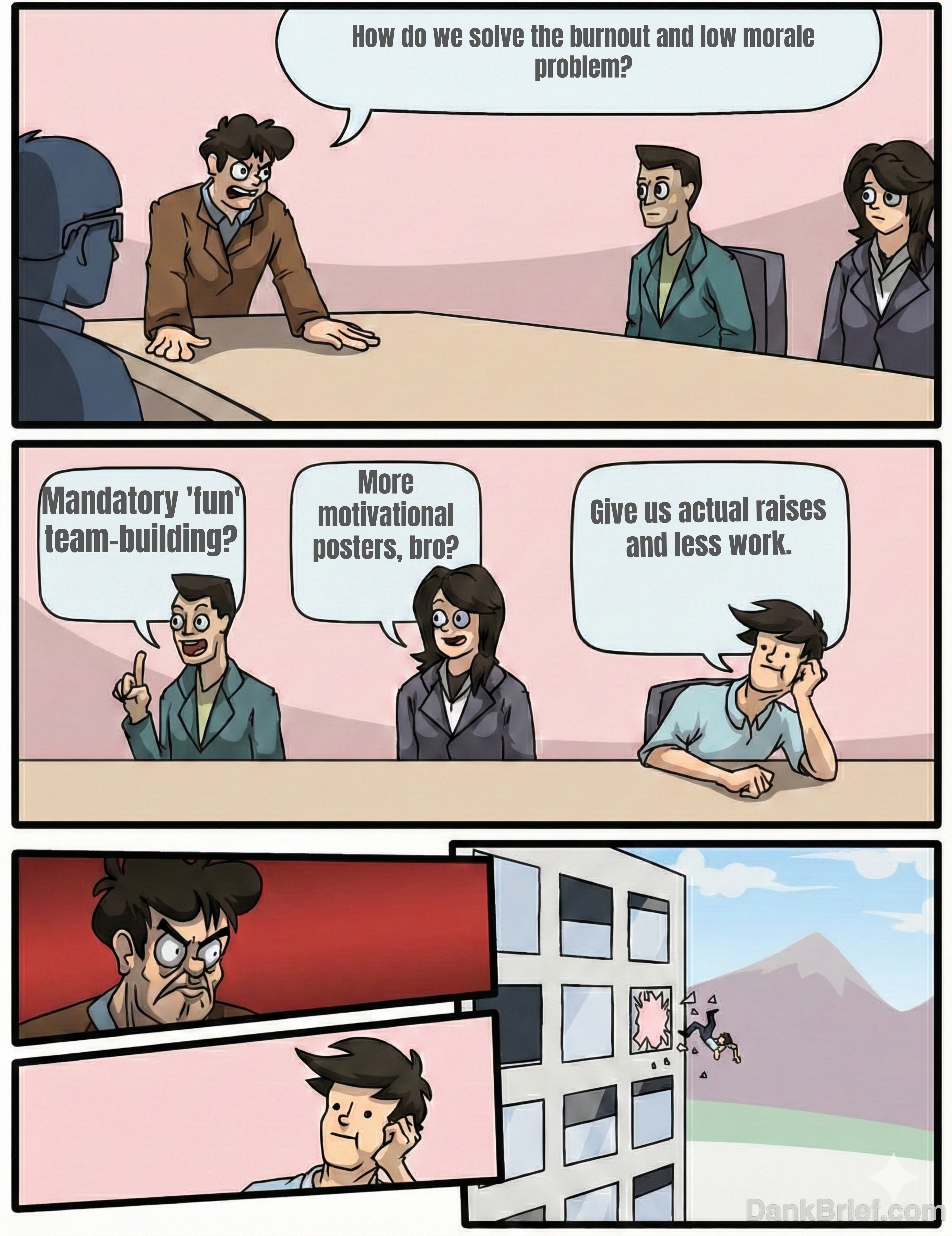 Me in every 'brainstorming' meeting ever
