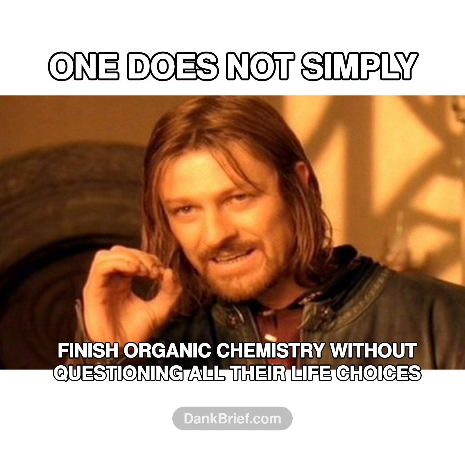 O-Chem survivors, where you at?