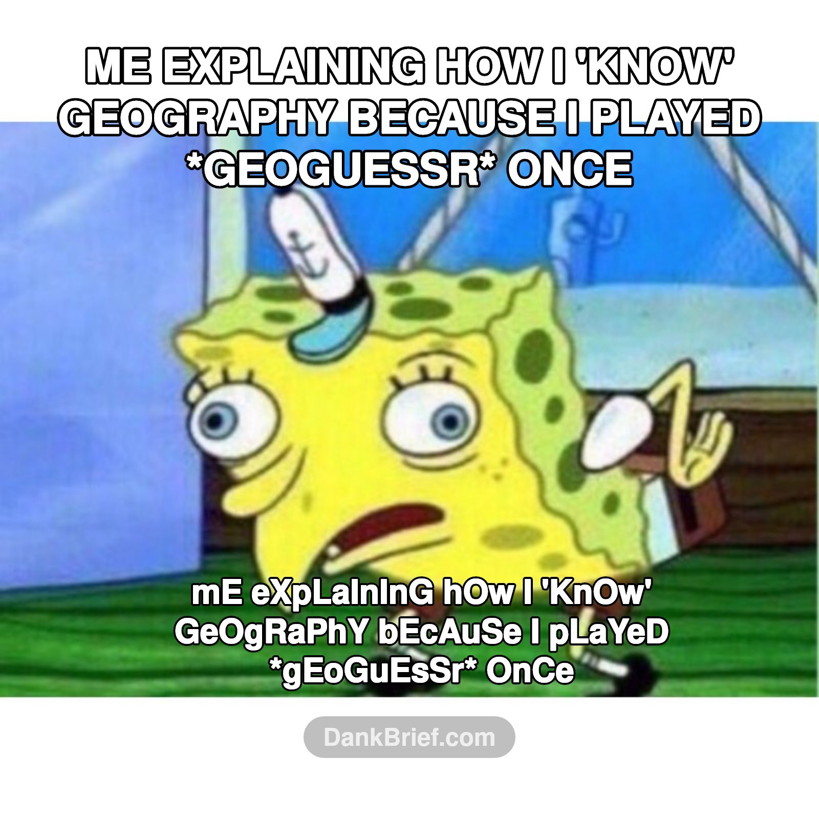 My brain trying to locate literally anything without Google Maps