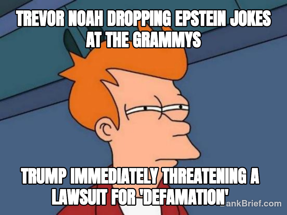 Can't make this up, folks.