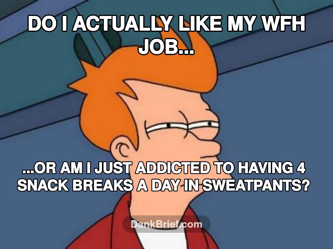 WFH life be like...