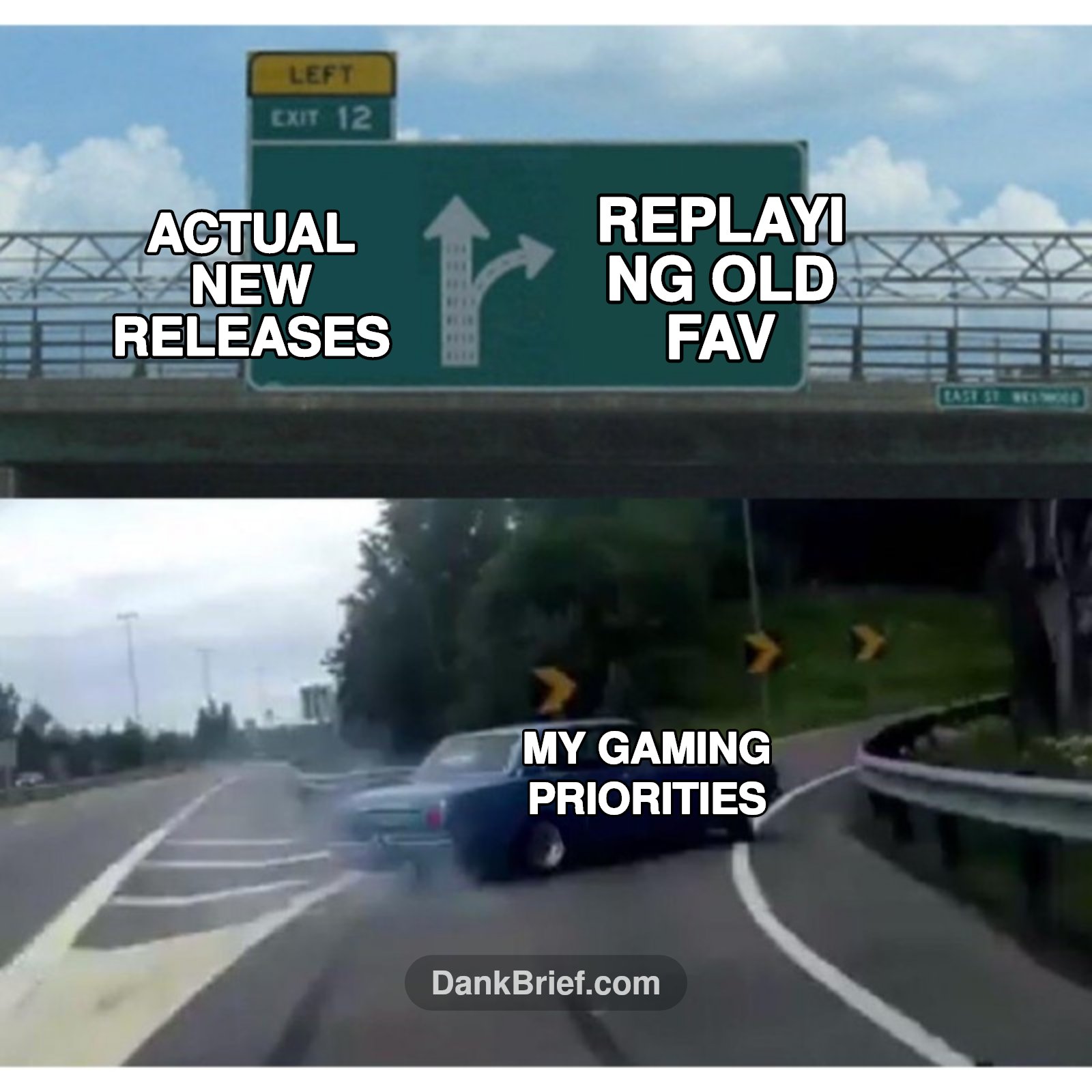 My gaming priorities be wild