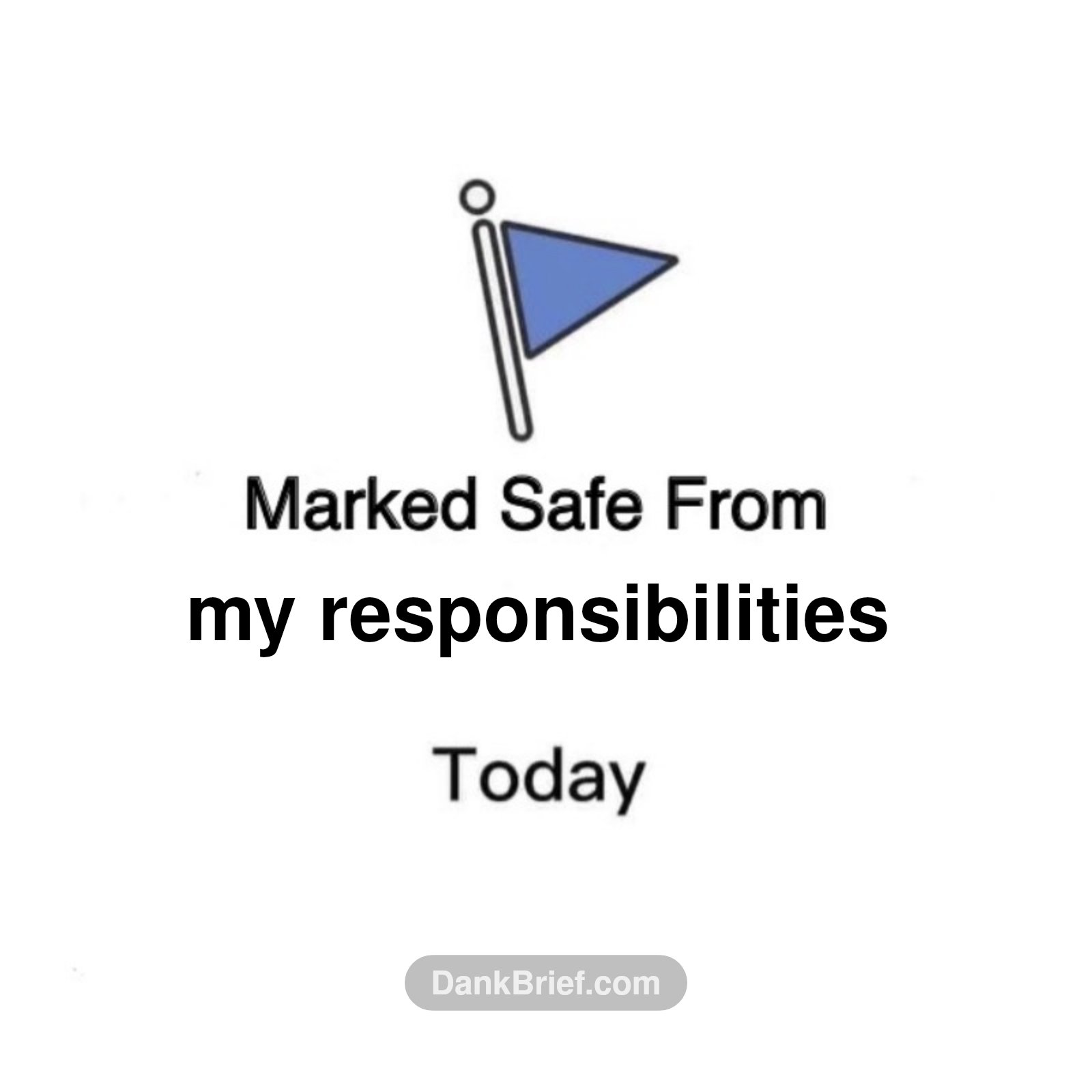 My daily affirmation, tbh