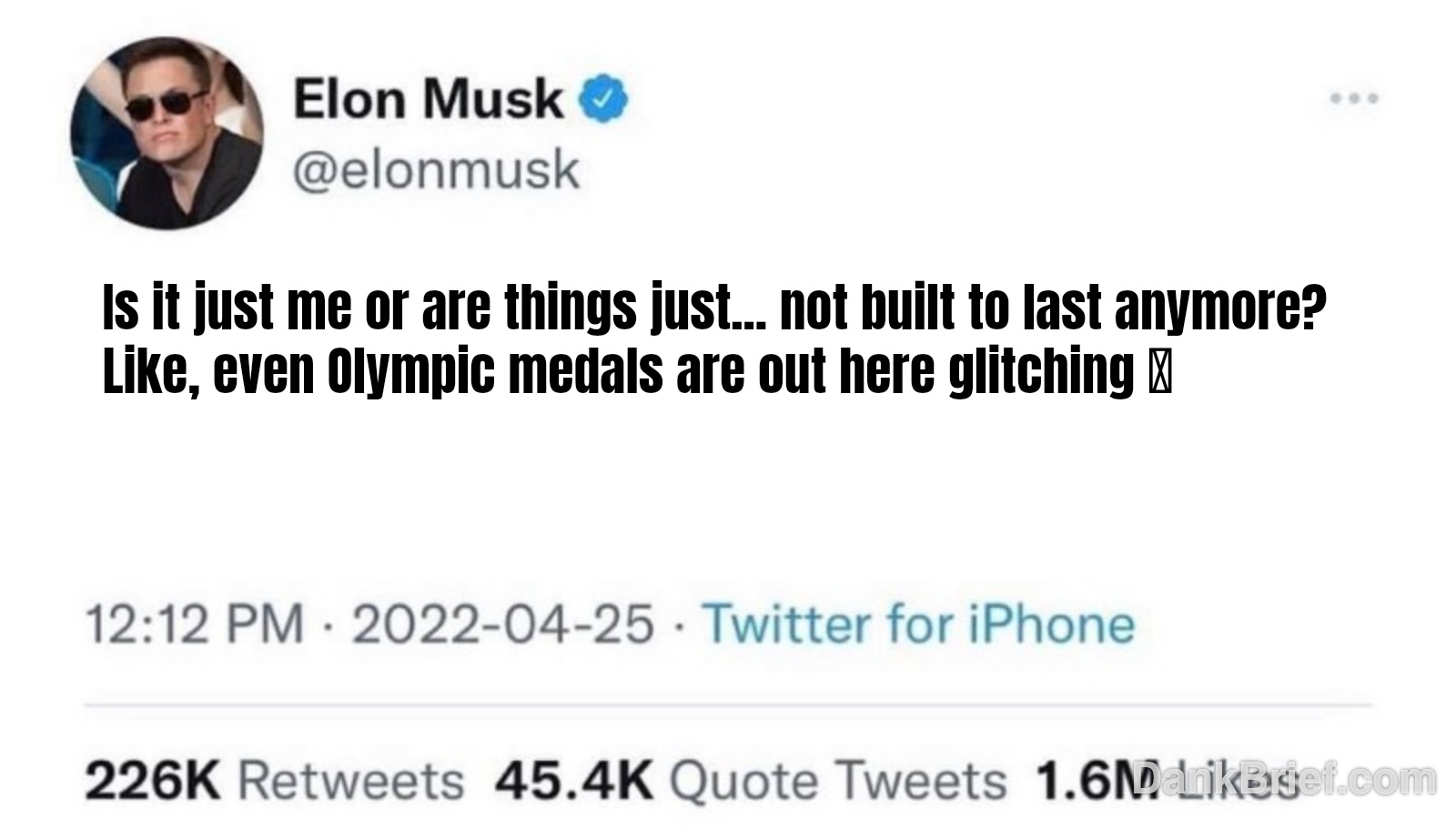 When even Olympic dreams are on a budget build