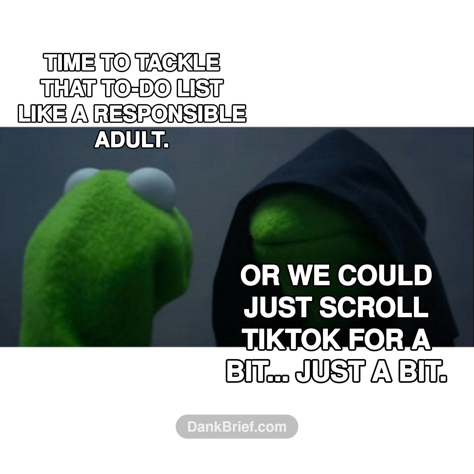 Every single morning, bro
