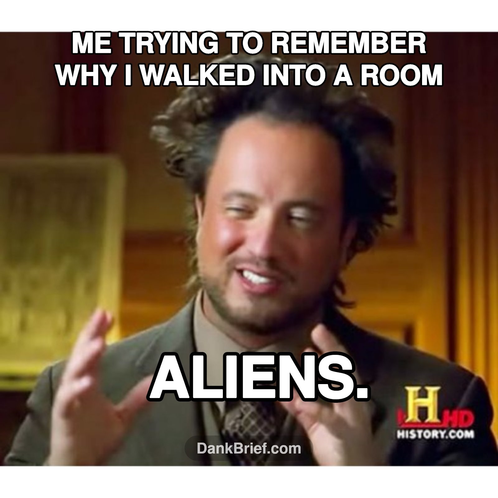 My only logical explanation, bro