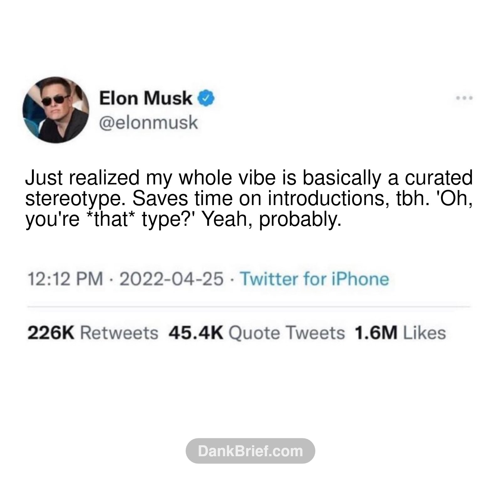 It's called efficiency, bro