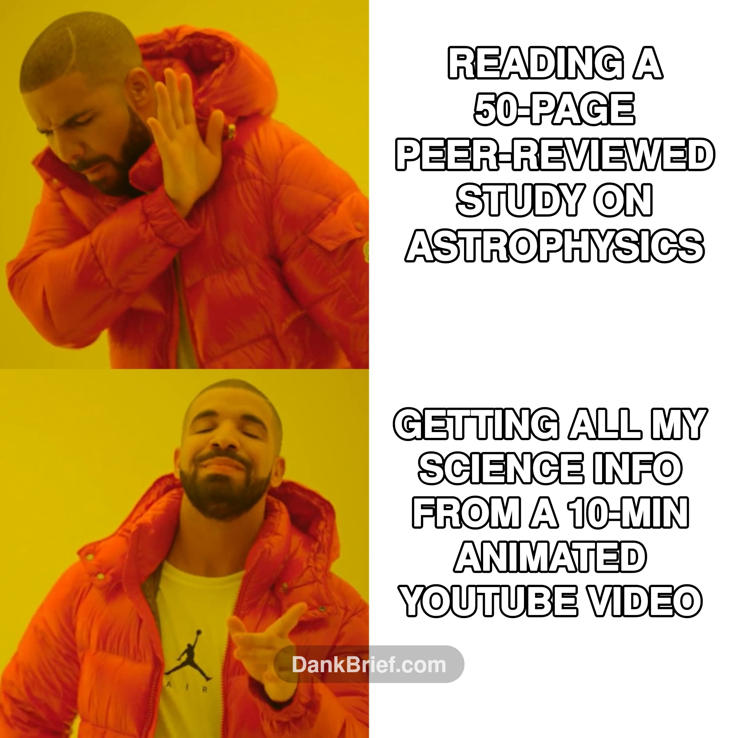 My brain trying to comprehend anything beyond basic math