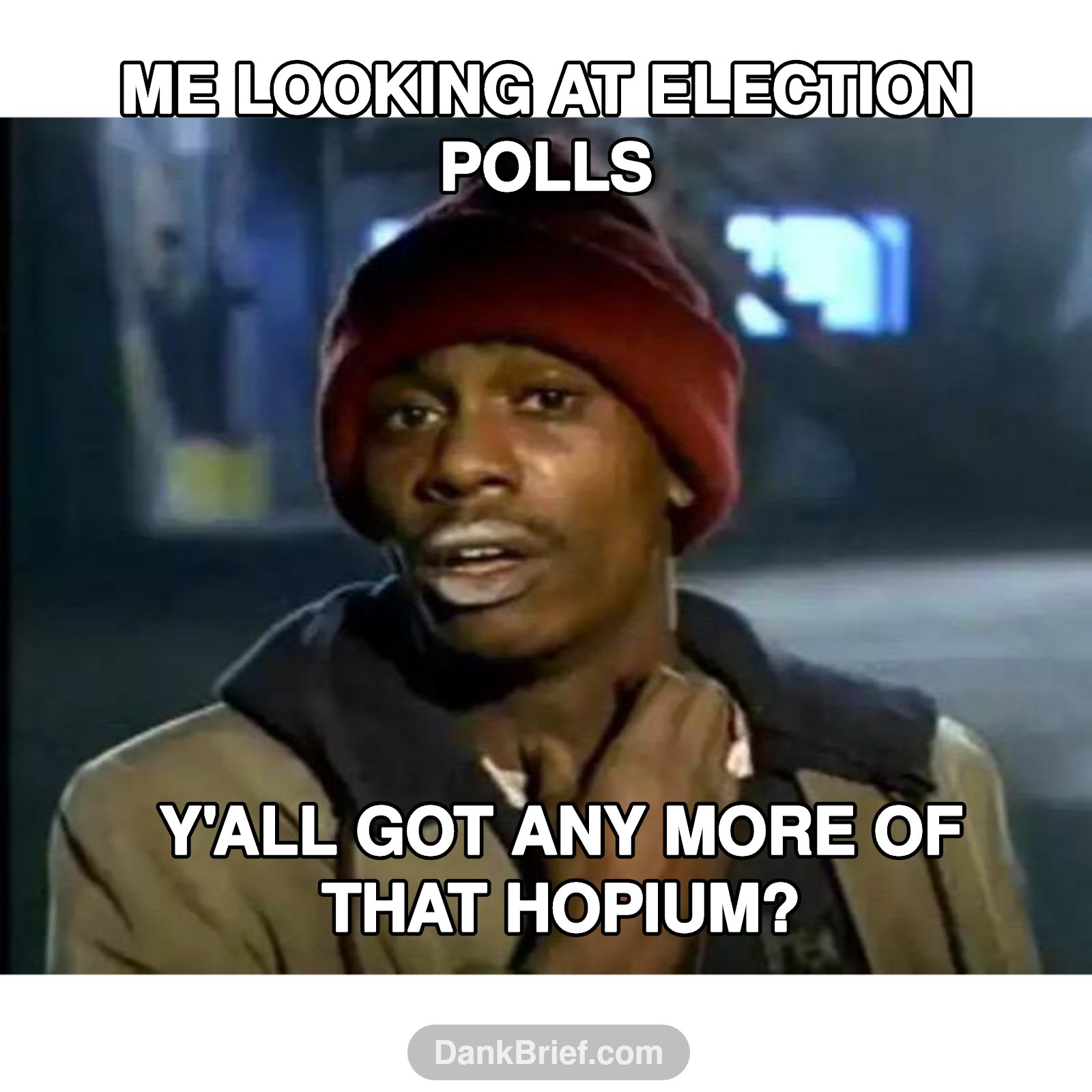 Me after scrolling through political TikTok for 5 minutes