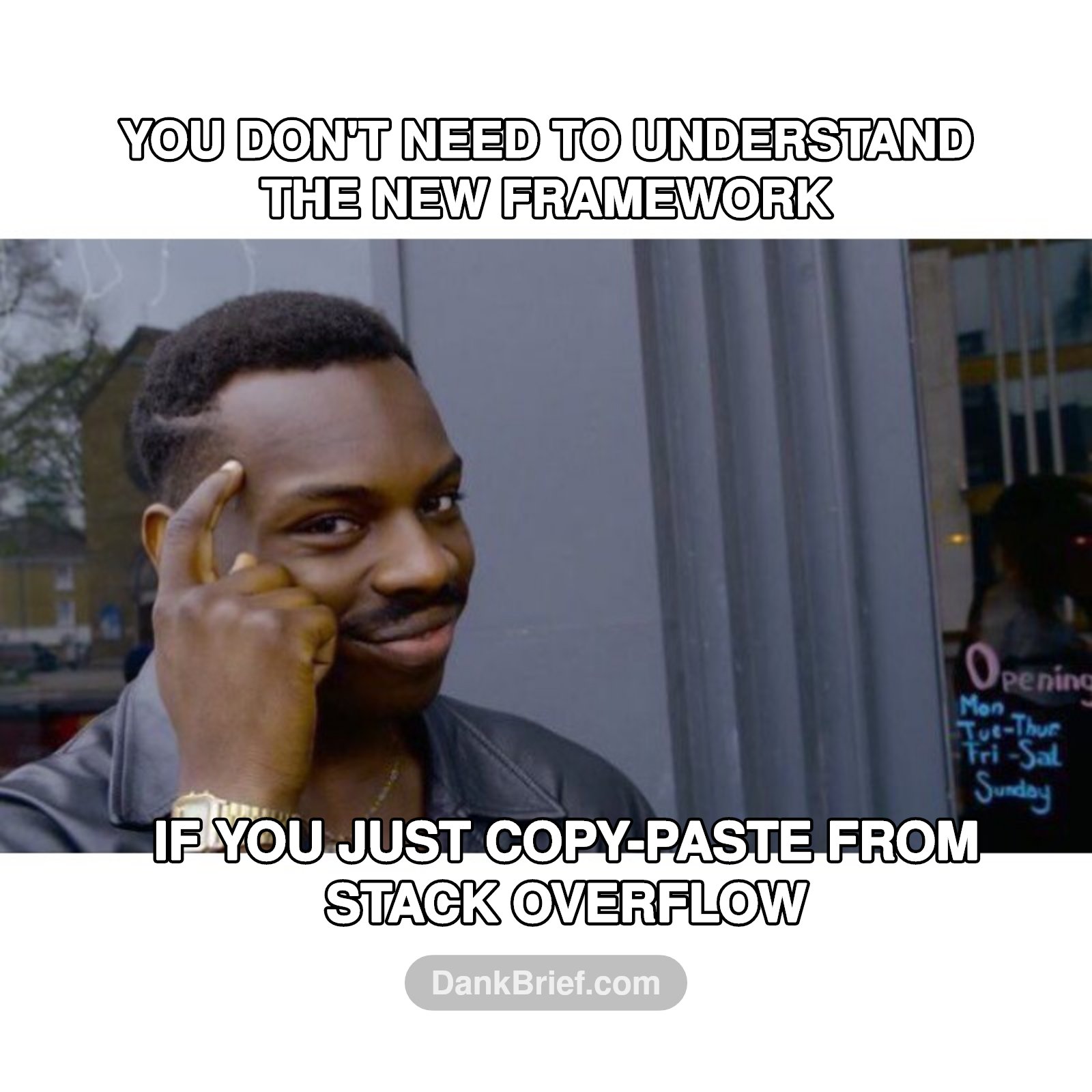 Dev life hacks be like