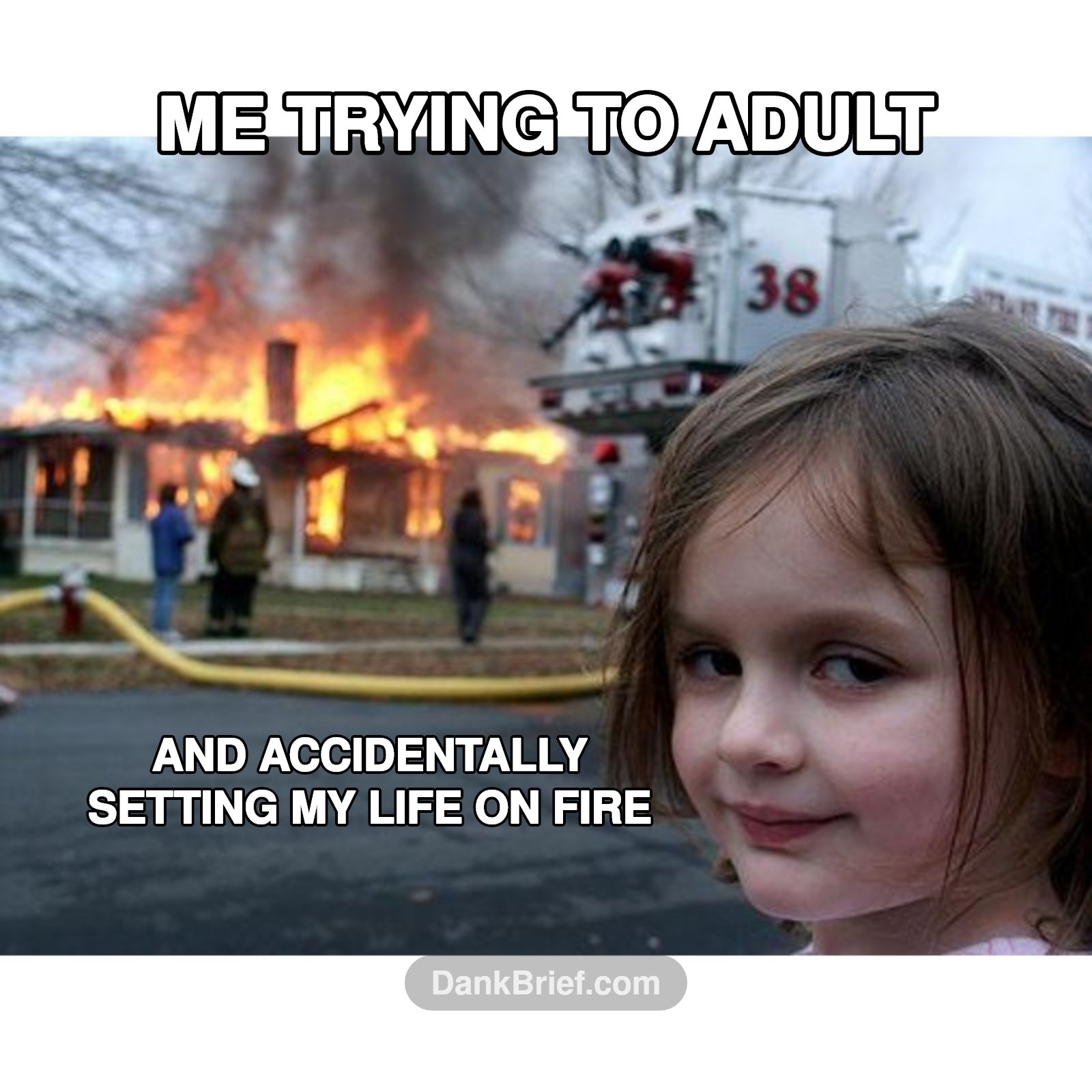 Adulting is a disaster sometimes, no cap