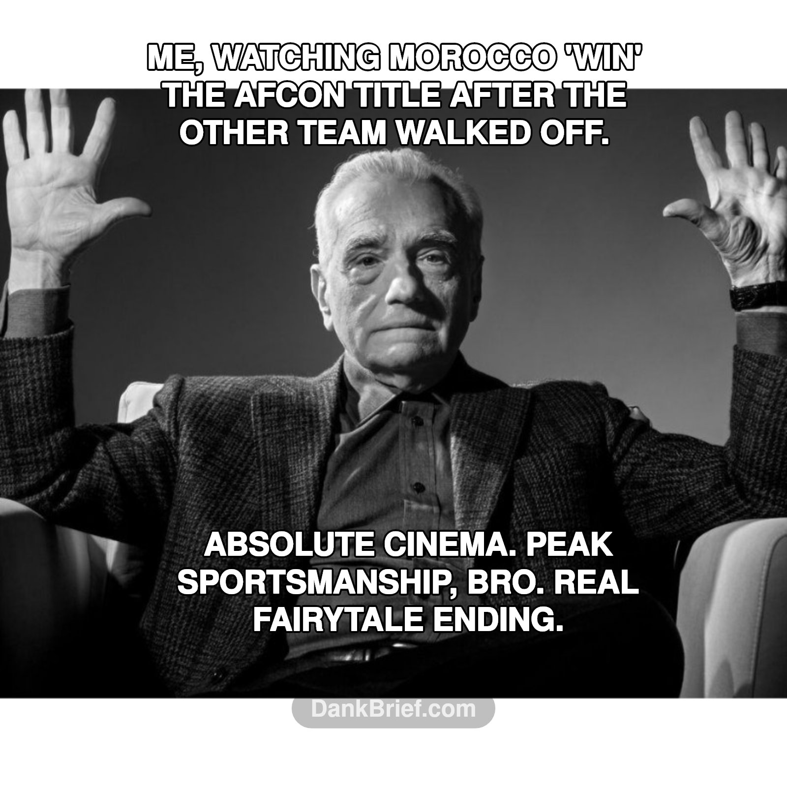 Morocco's AFCON 'Victory': A Cinematic Masterpiece