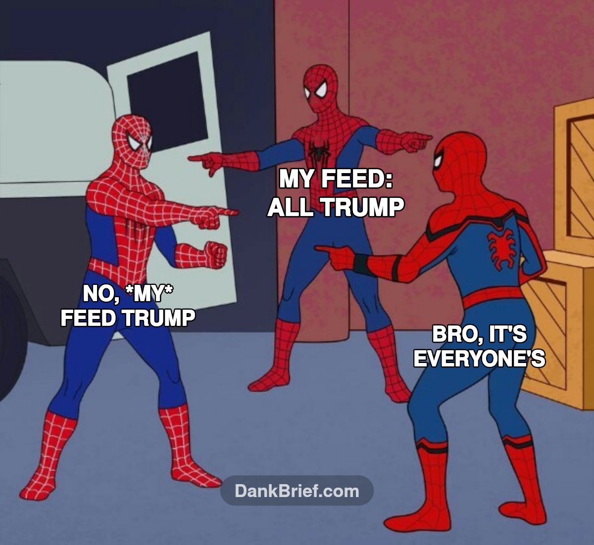 You cannot escape it