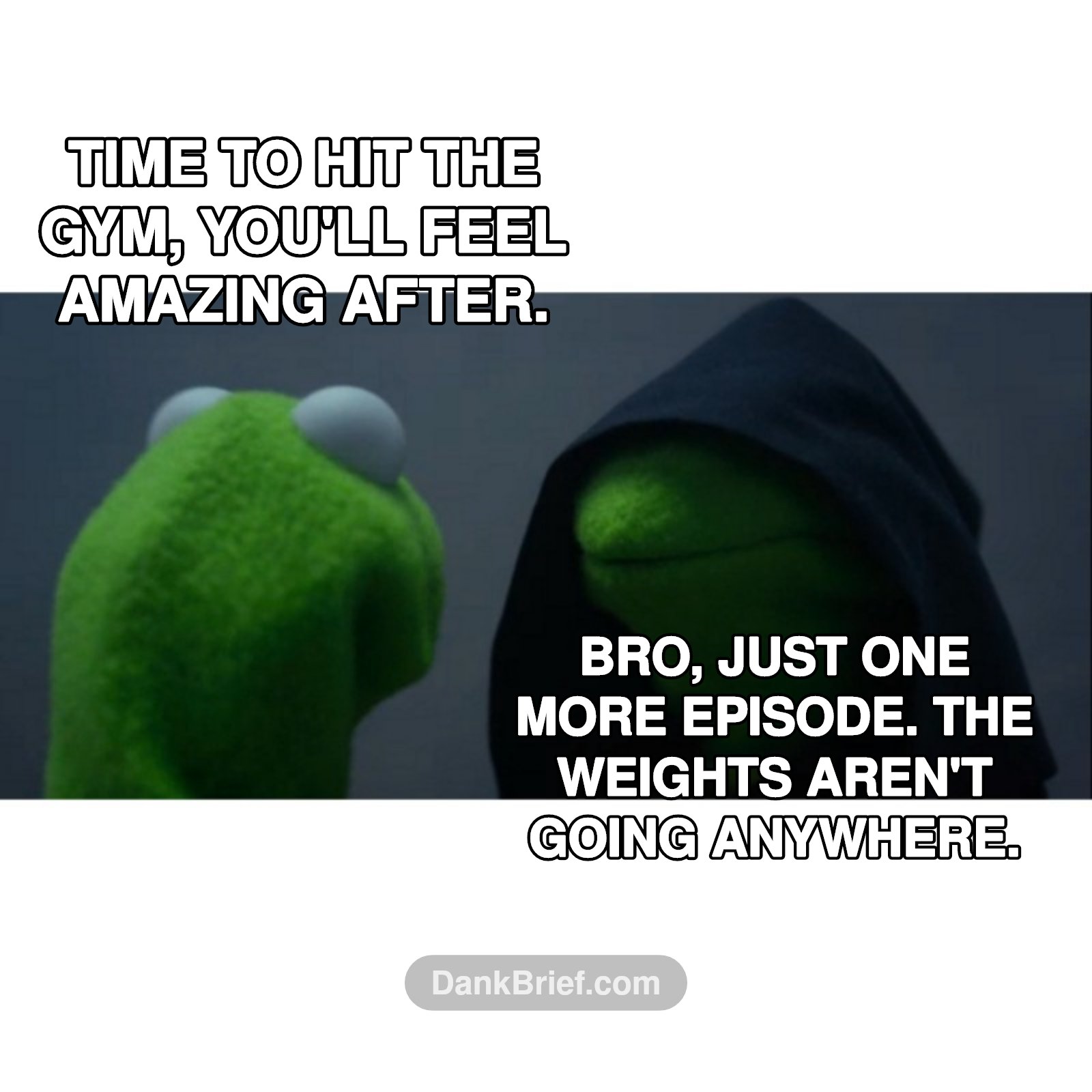 My brain every single gym day