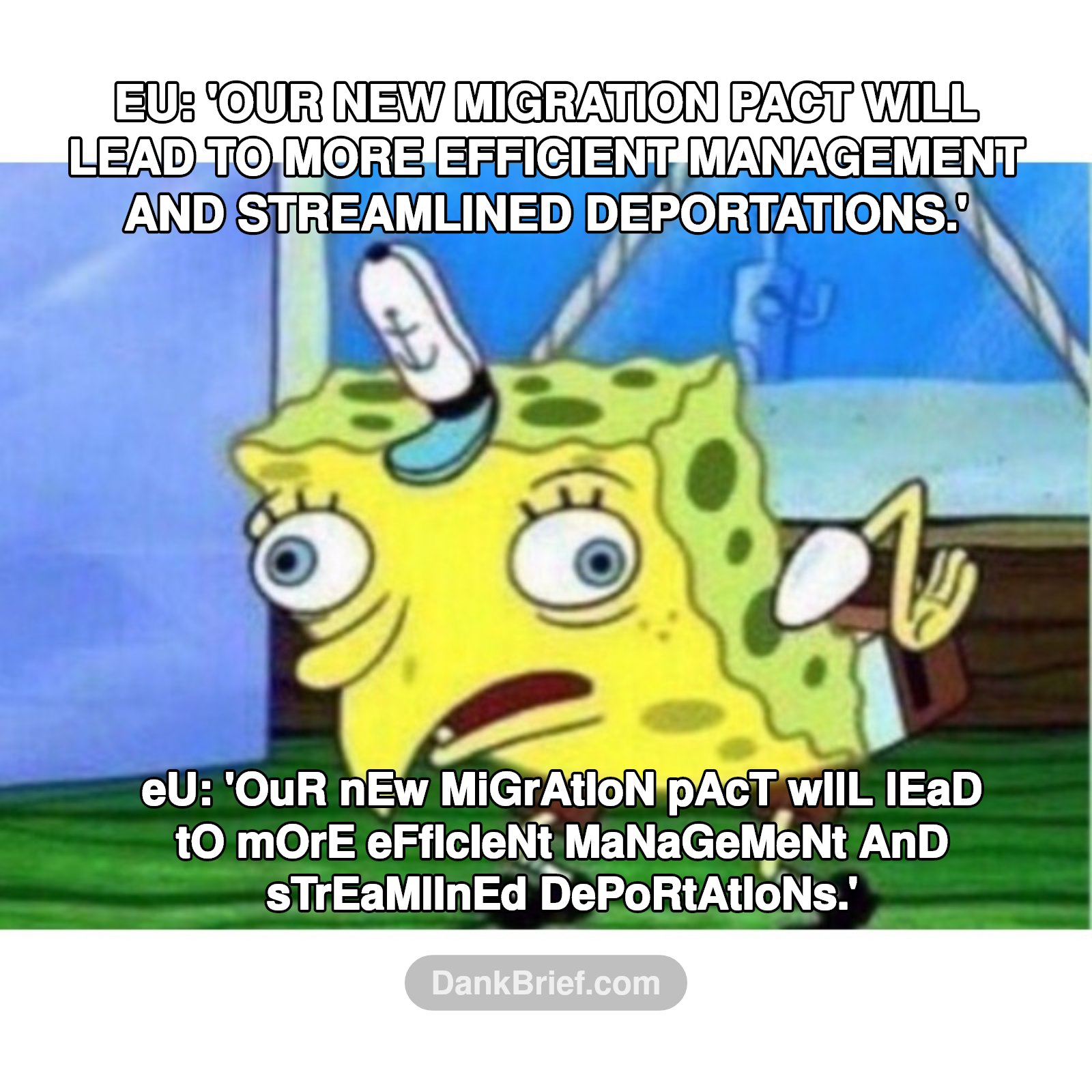 POV: The EU just dropped their new migration pact and everyone's side-eyeing the...