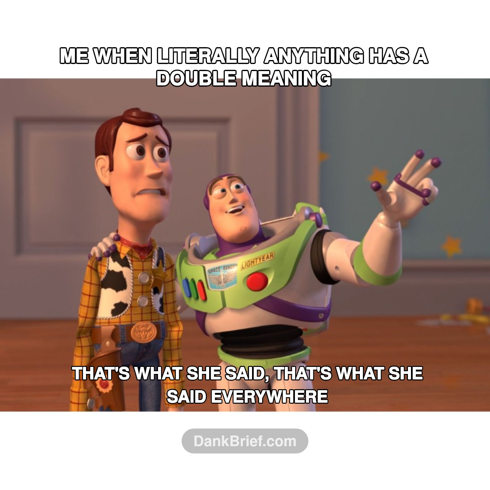 My brain is just wired wrong, bro