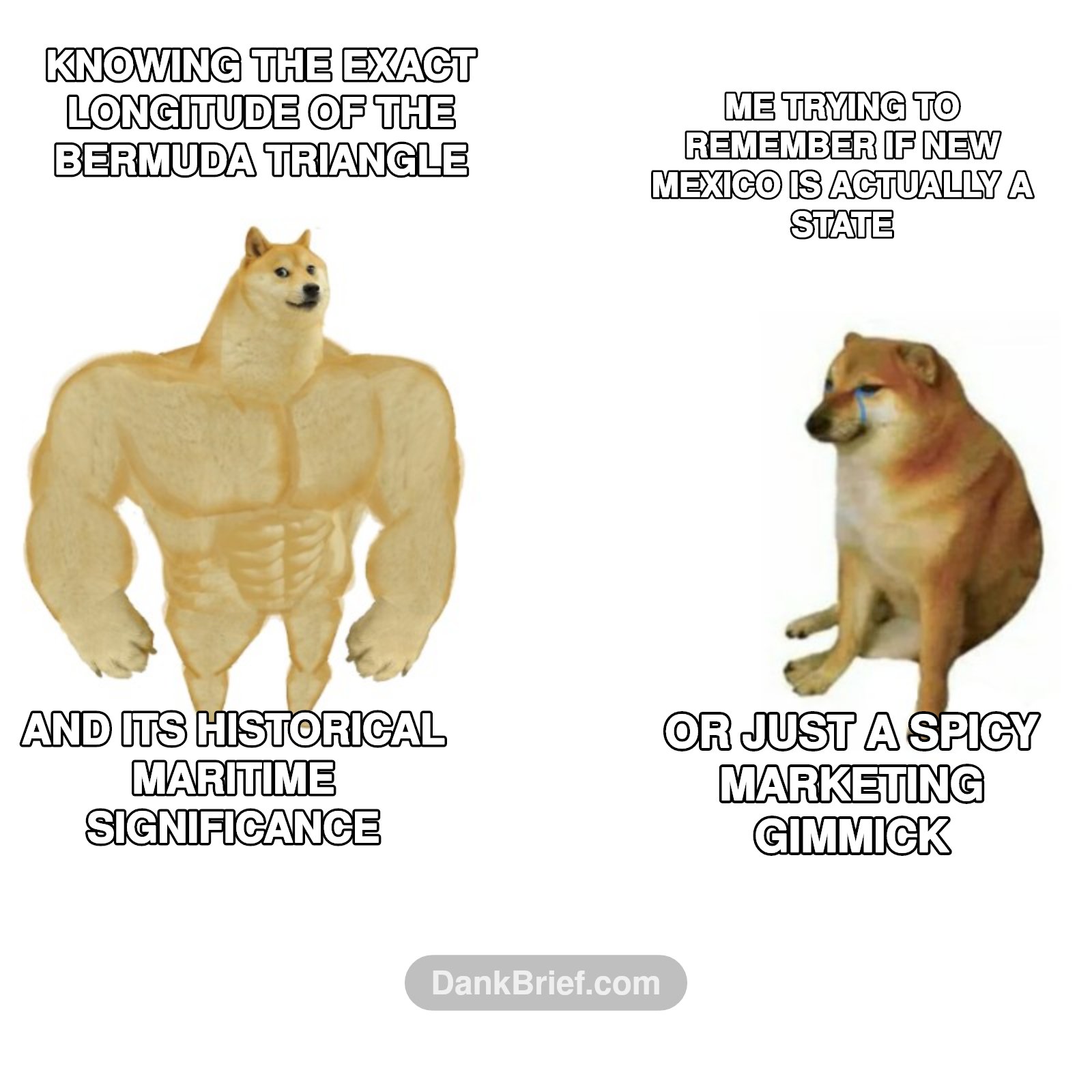 Geography is a spectrum, okay?