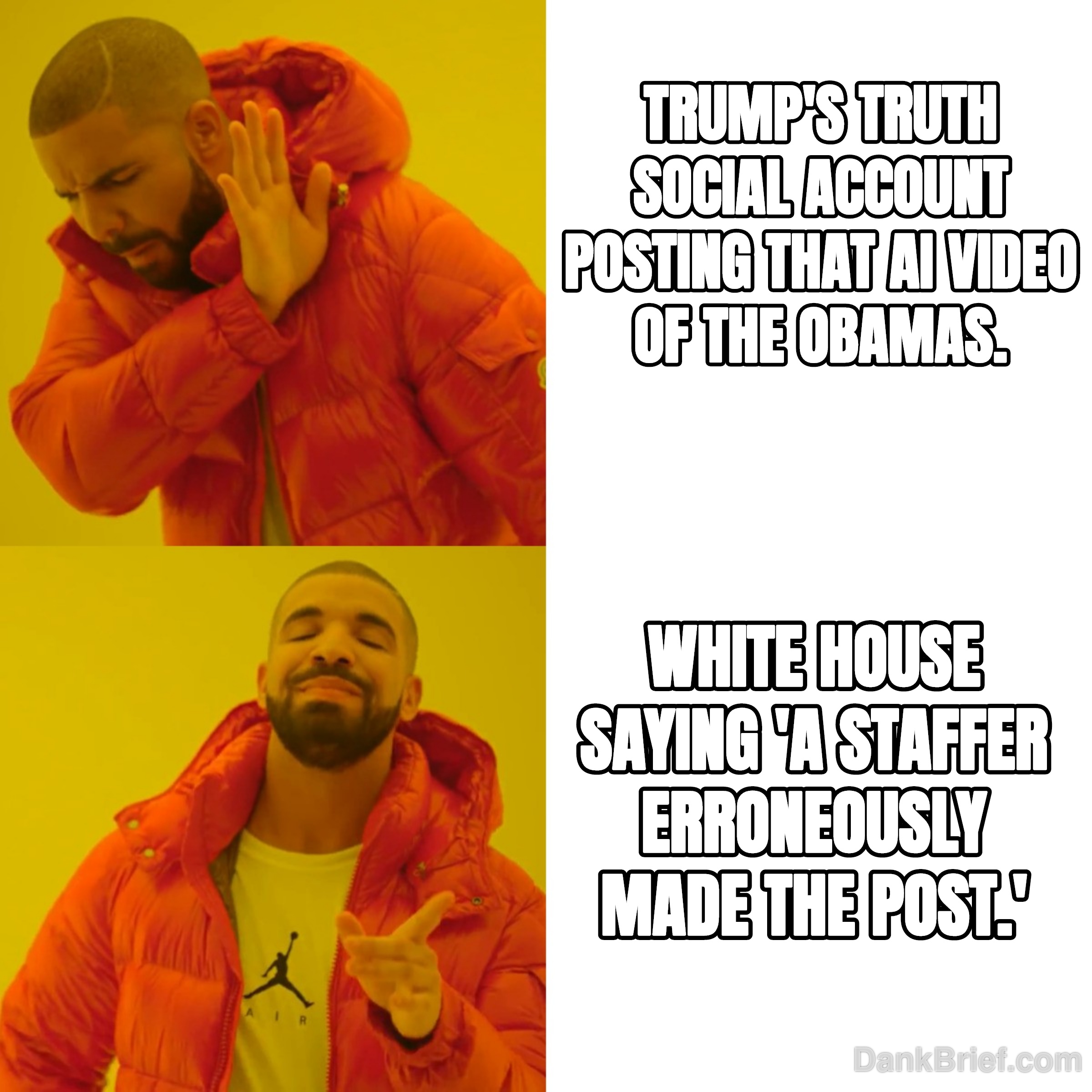 When the internet finds out who REALLY runs the Truth Social account