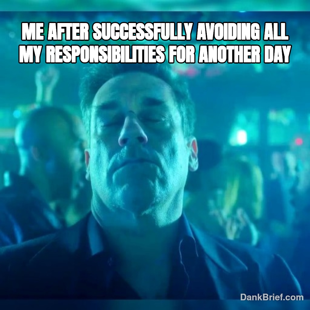 Me after adulting for 0.2 seconds