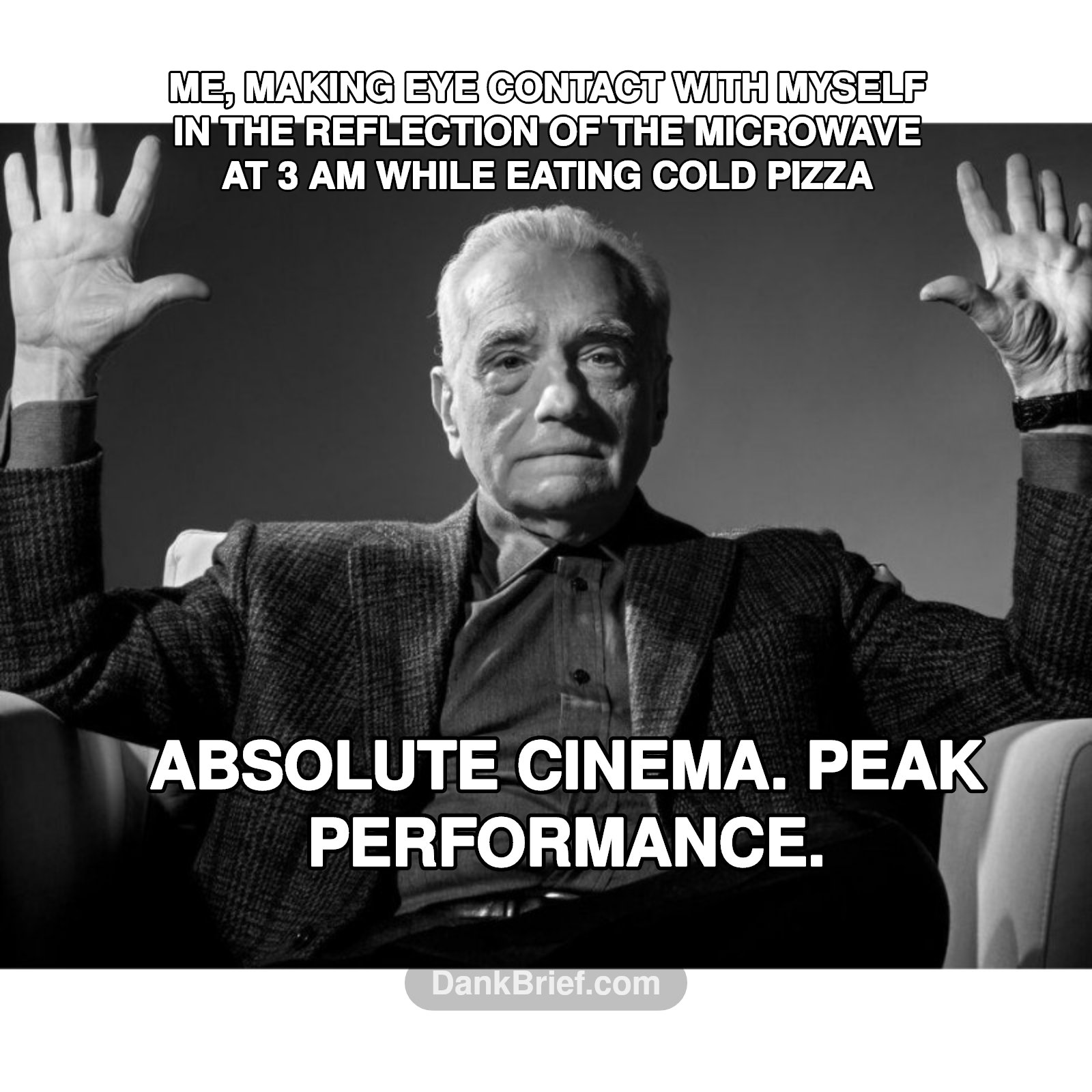 The midnight snack saga is always a blockbuster